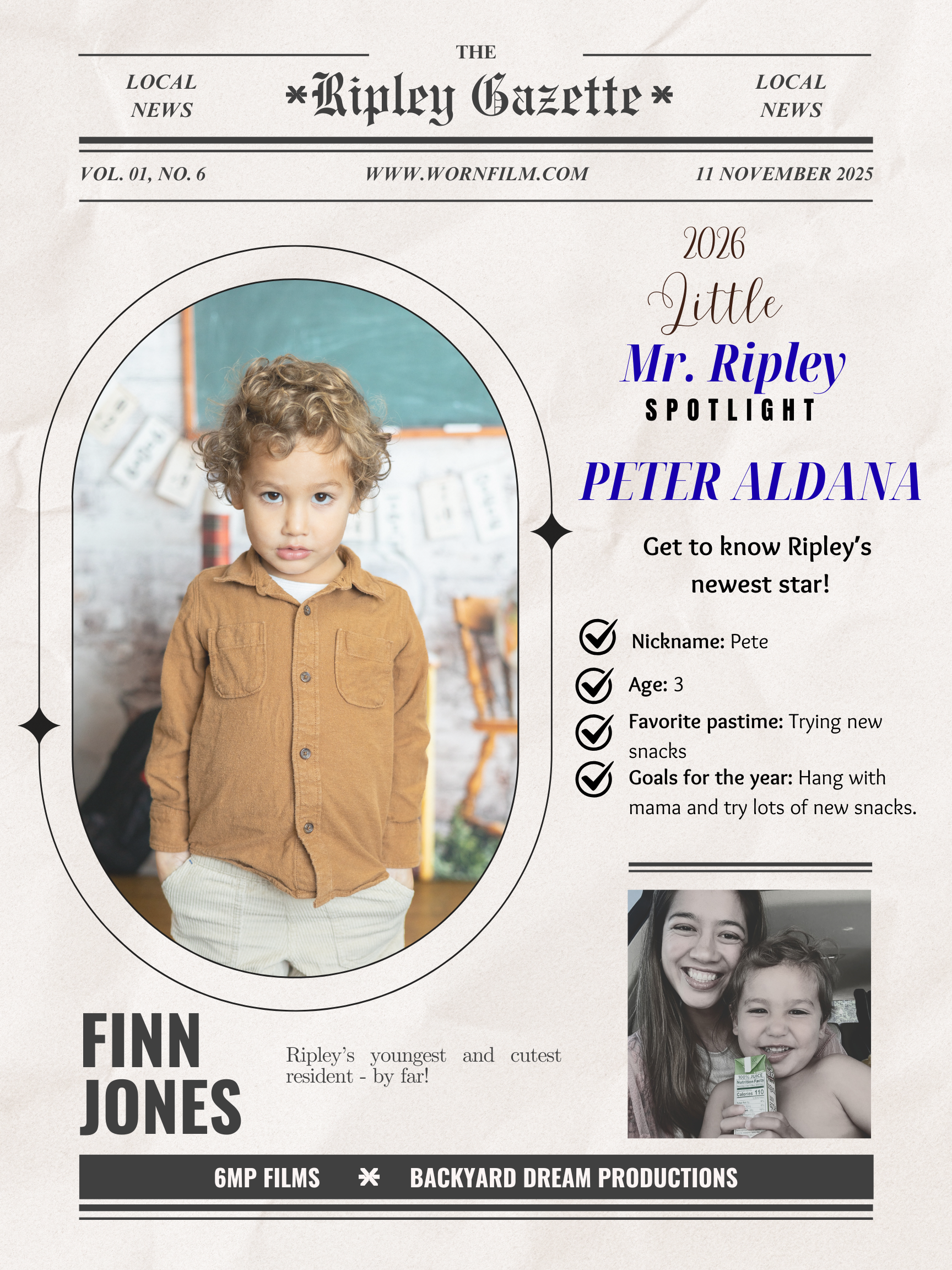 Peter Aldana as Finn Jones